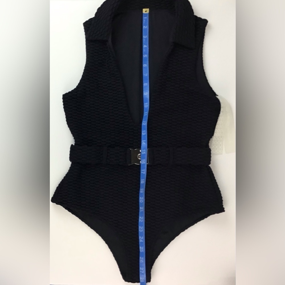 NWT Devon Windsor Stella Black One Piece Swimsuit | XL (10/12) - Picture 8 of 13
